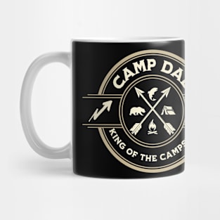 Camp Dad - King of the Campsite Mug